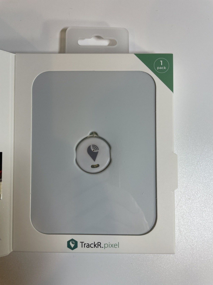 12 Pack TrackR pixel Bluetooth Tracking Device Key Phone Finder White