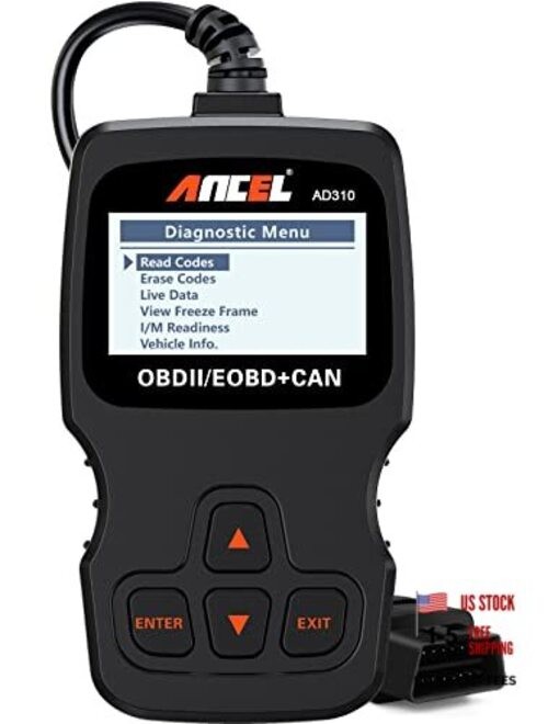 ANCEL AD310 Classic Enhanced Universal OBD II Scanner Car Engine Fault Code