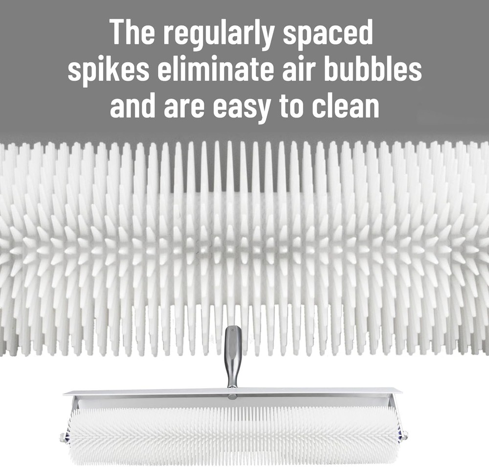 Spiked Roller for Self Leveling, 20"x 1" Self Leveling Cement Tools Epoxy