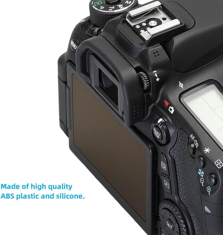 2 Pack Camera Eyecup Viewfinder Protector Eyepiece Compatible for Canon EOS 80D