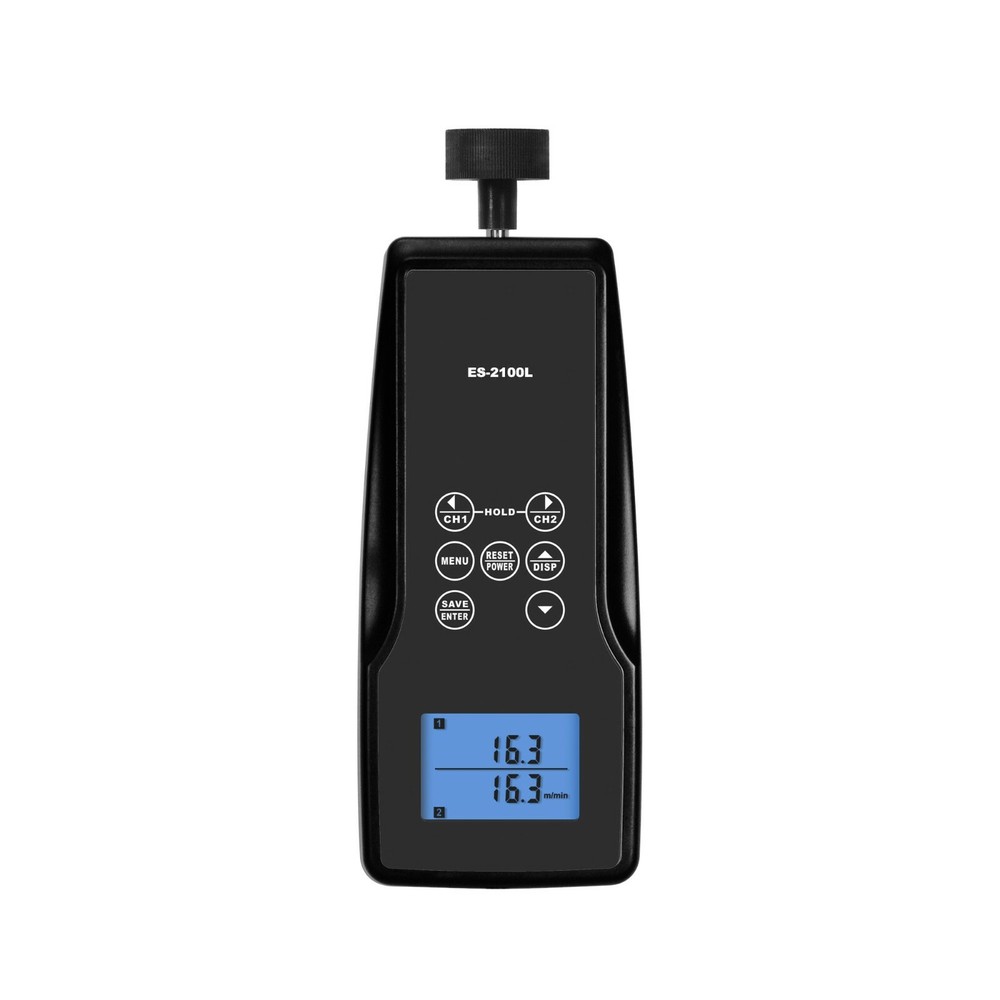 Handheld Speedometer Contact Linear Speed Tachometer Measurement Memory Function