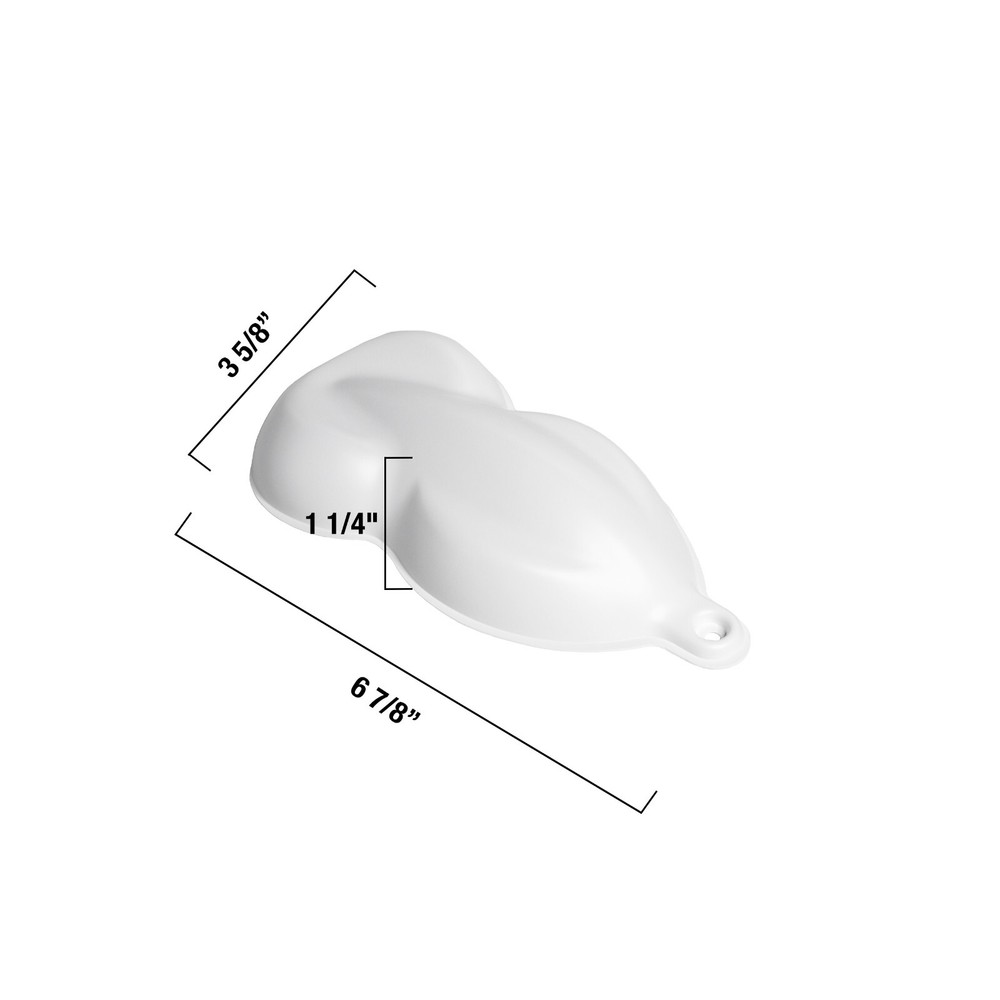 25 Pack Mini Speed Shapes Black / White / Gray - Plastic Paint Model