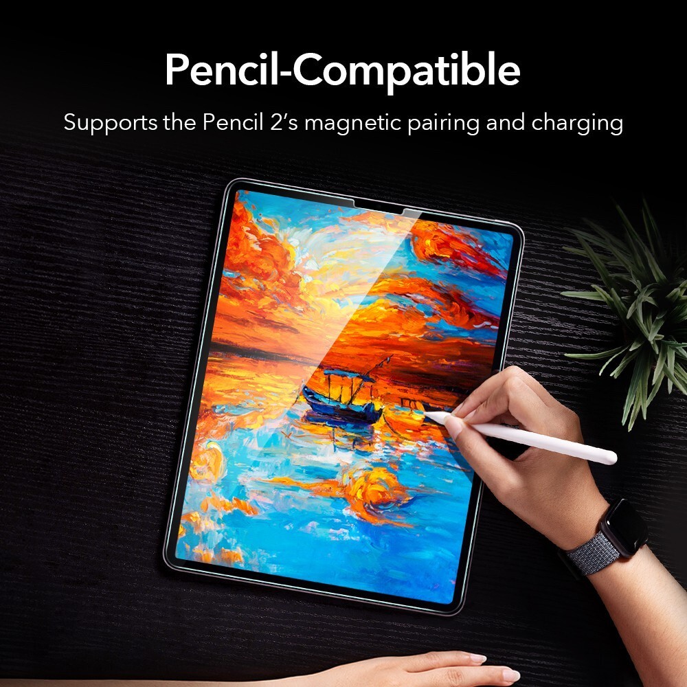 {3-Pack}Tempered Glass Screen Protector For iPad Pro 12.9" 2nd 3rd 4th 5th 6th