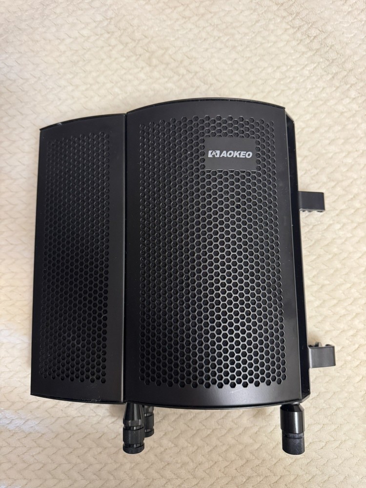 Aokeo Studio Recording Microphone Isolation Shield Pop Filter High density Audio