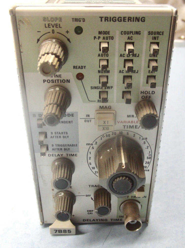 Textronix Model # 7B85 400MHz Delaying Time Base