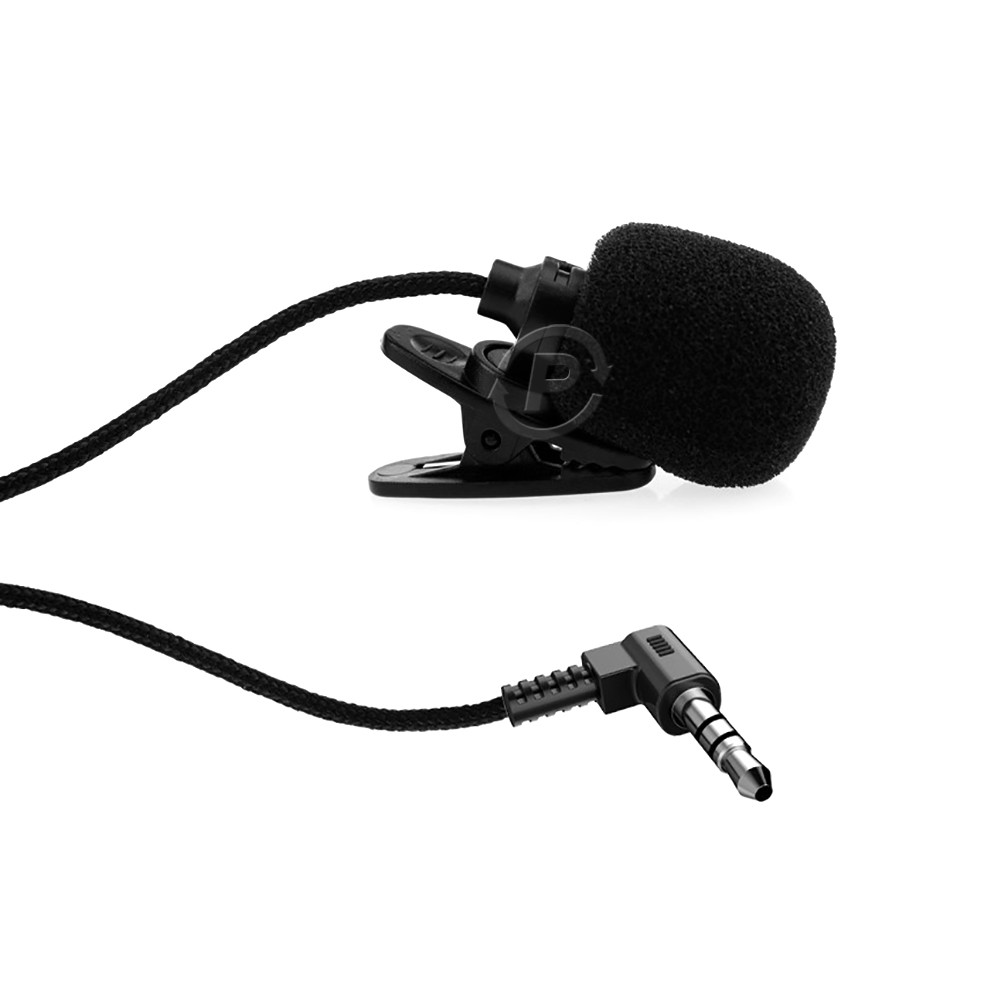 Braided Mini Condenser Stereo Microphone For Camera Interview Digital Recording
