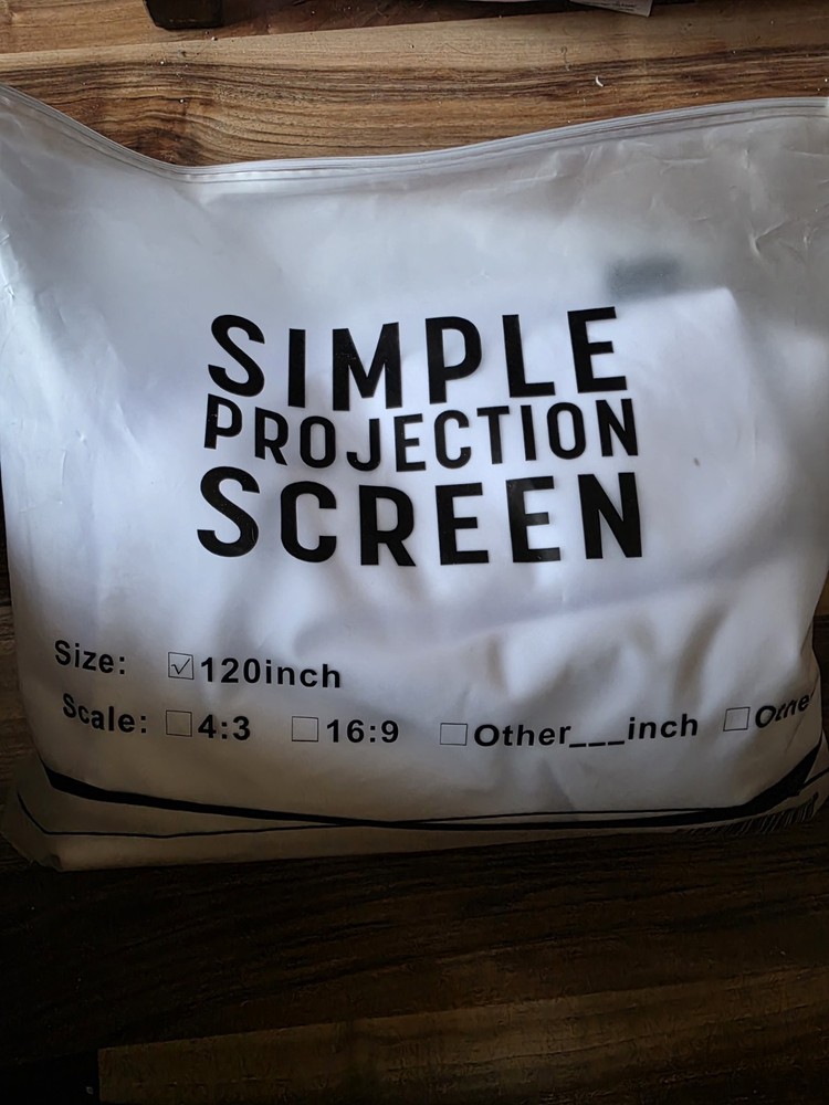 VANKYO Leisure 3W Projector Bundle w/ 120” Screen, Case & Cables”