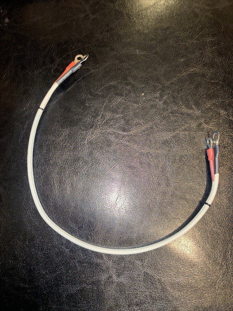 16 In. Quick Jump Cable electrical connector Ring Terminal To ring terminal