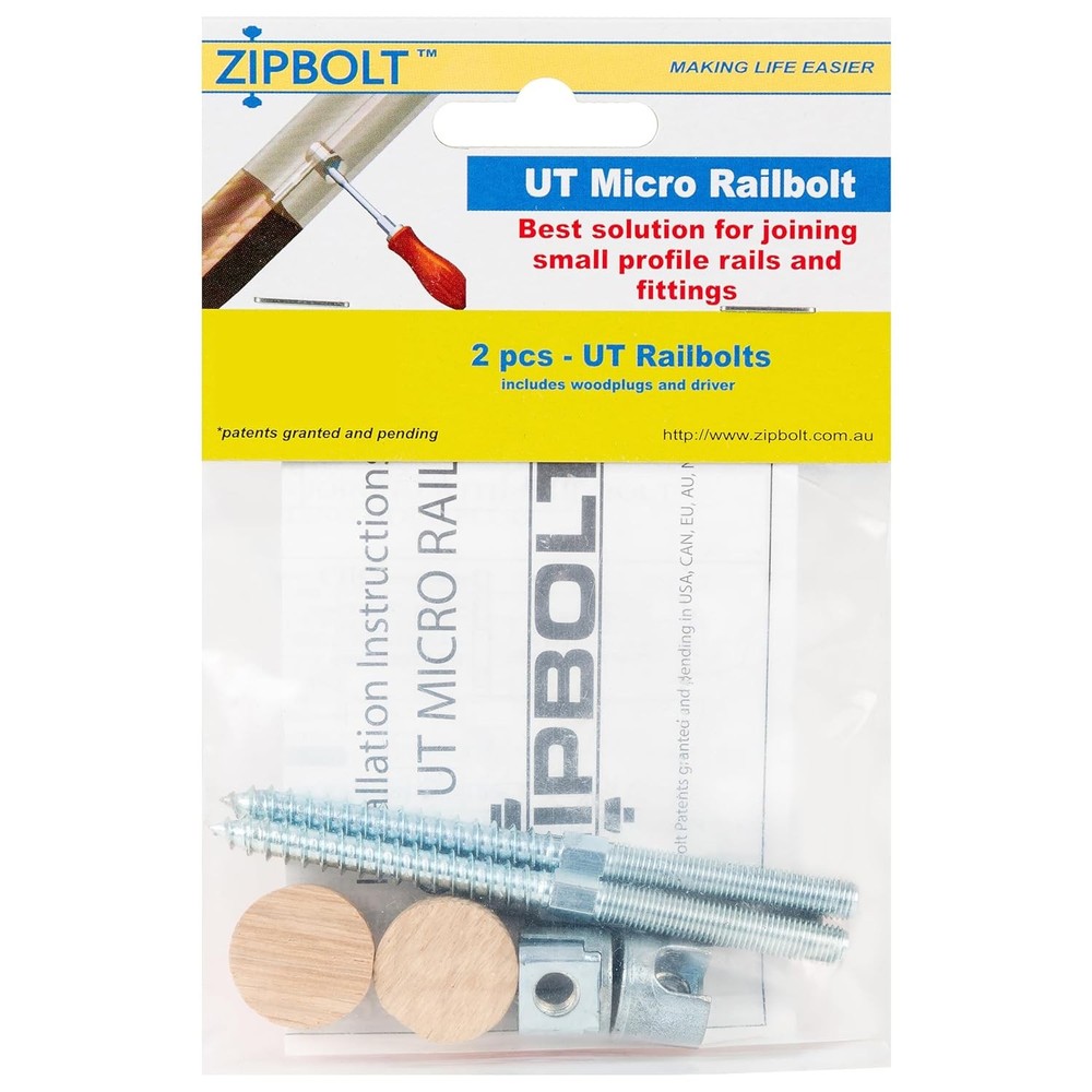 Zipbolt Micro Railbolt 16.610 UT 1 Double Pack