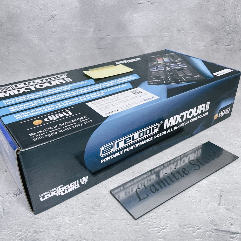 RELOOP MixTour Pro Algoriddim B STOCK DJ Controller Audio Interfaces Japan New