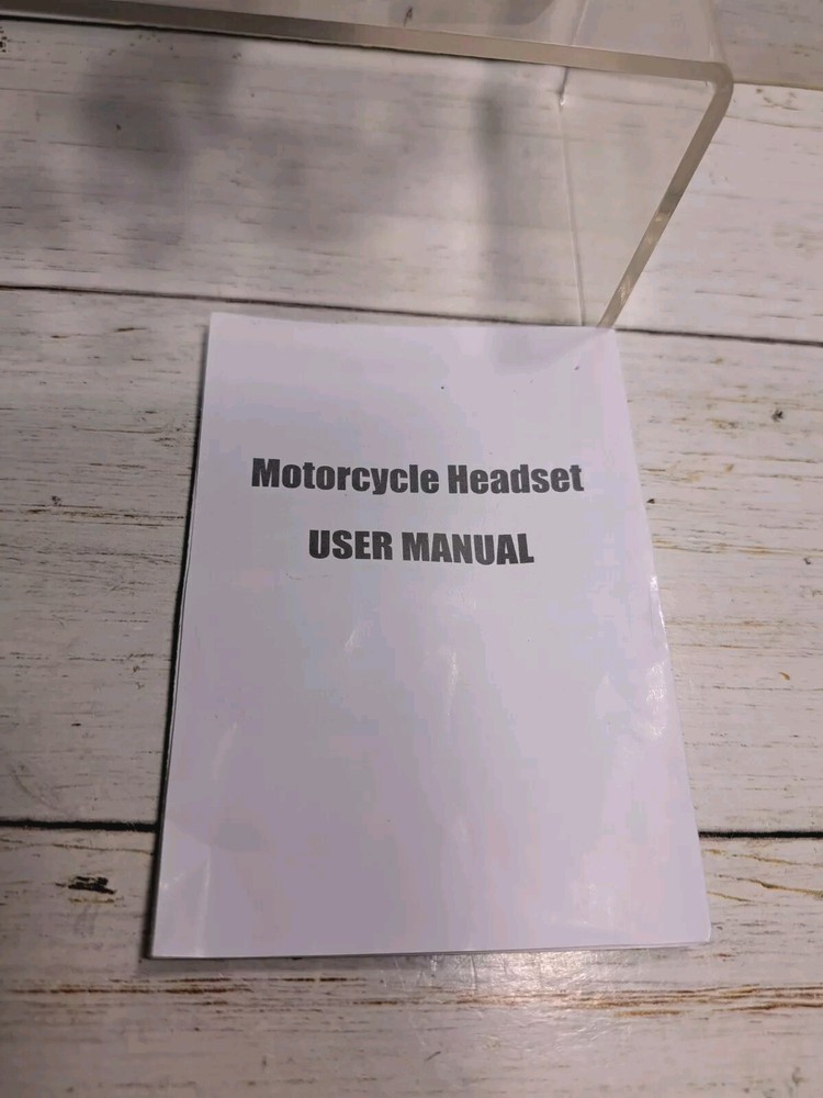 Motorcycle E1 Helmet Intercom Headset with CVC Noise Cancellation Stereo