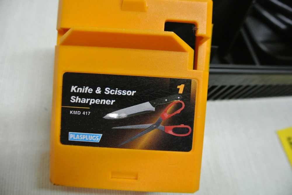 PLASPLUGS Home Sharpening Kit (knives-scissors-chisels-planes-drill bits)