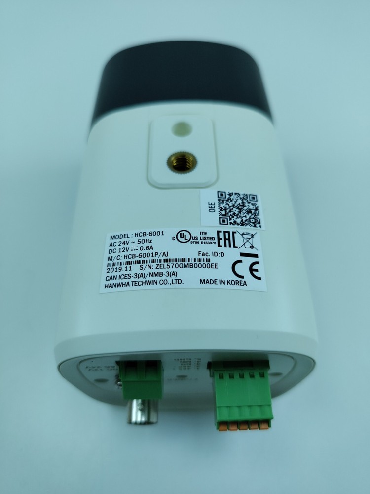 Wisenet Box Security Camera HCB-6001