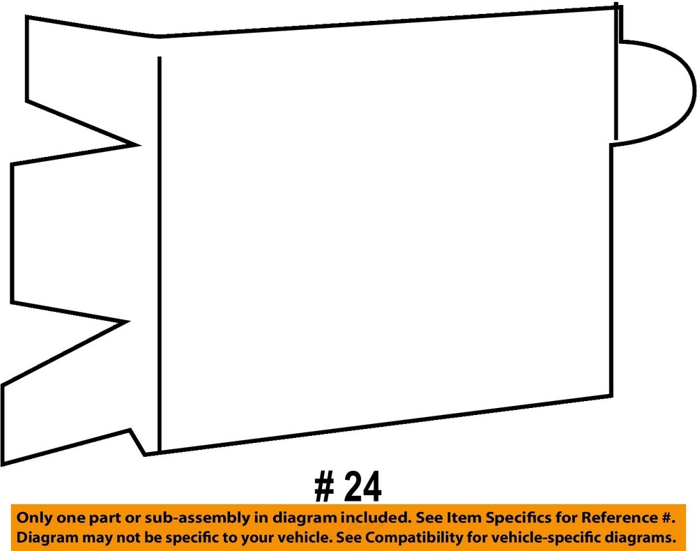 Used Blind Spot Detection System Warning Control Module fits: 2016 Chevrolet Sub