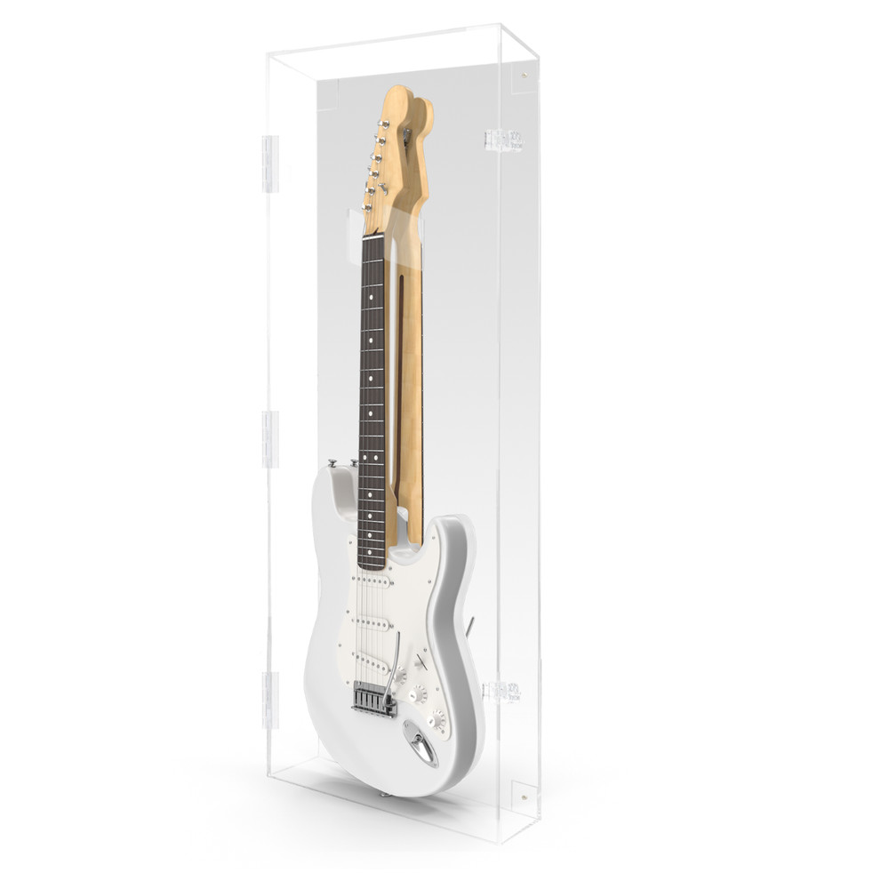 Acrylic Guitar Case with Mirror Back