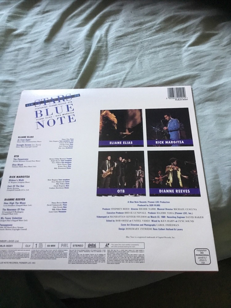 Stars On Blue Note Laserdisc