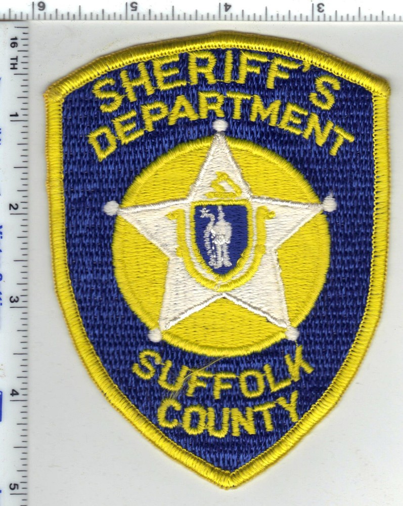 Suffolk County Sheriff (Massachusetts) 1st Issue Shoulder Patch