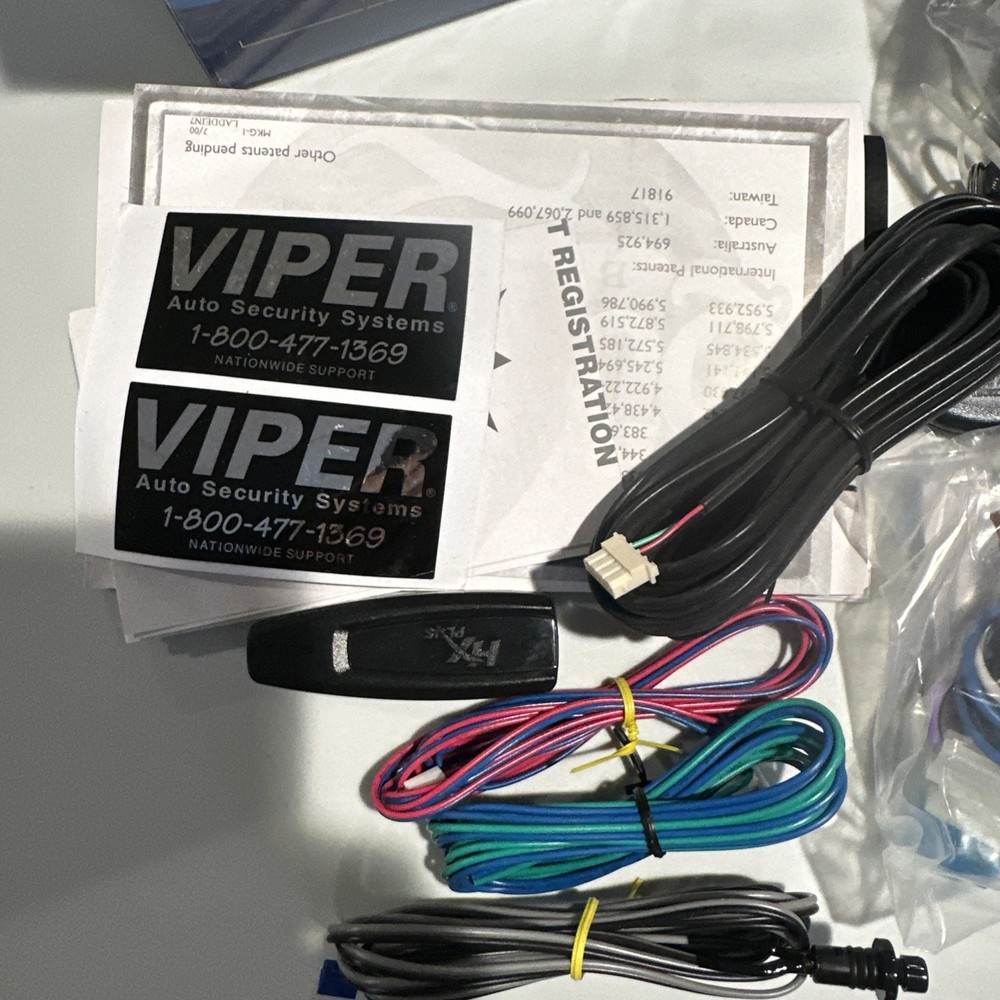 Viper 350HV Vehicle Security System – New in Box – Complete Kit