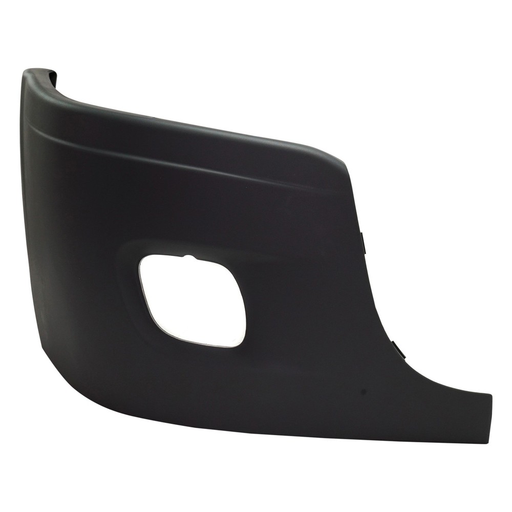For 2008-2017 ascadia Bumper End Front Black Plastic SET PAIR