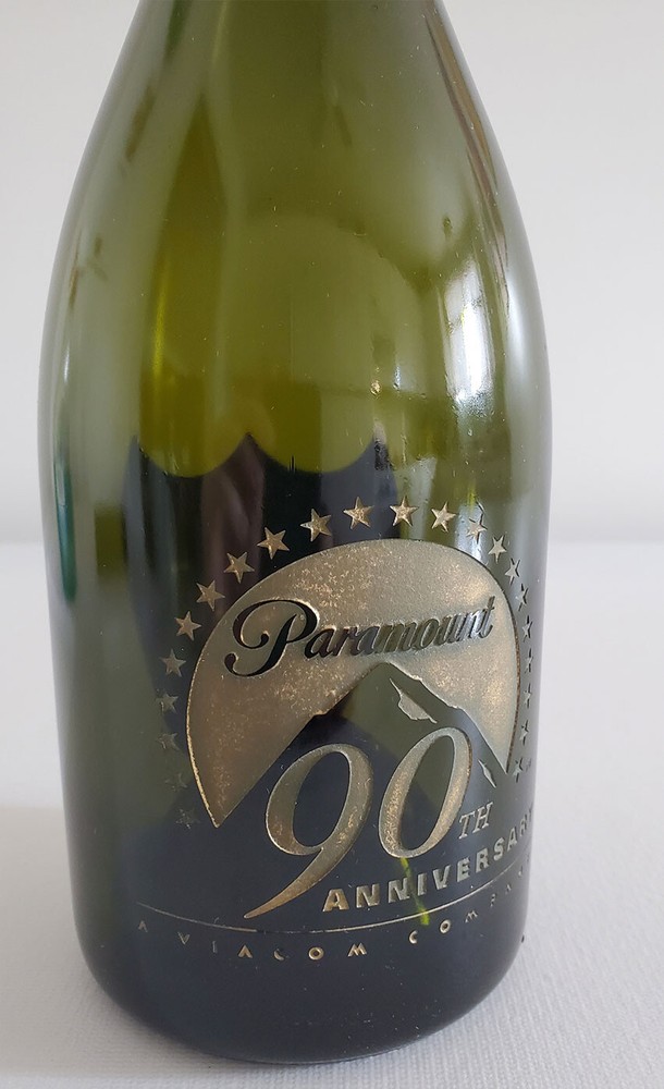 RARE Dom Perignon Paramount Studios 90th Anniversary Empty Bottle 750ml