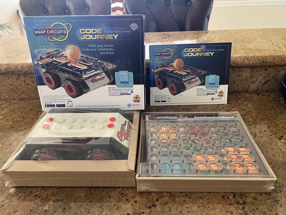 Snap Circuits Code Journey Build Your Circuits, Code Your Commands and Drive