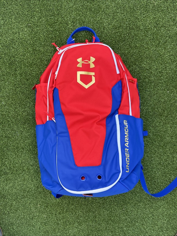 Under Armour UA Storm Baseball Backpack Batpack RED/ROYAL/WHITE