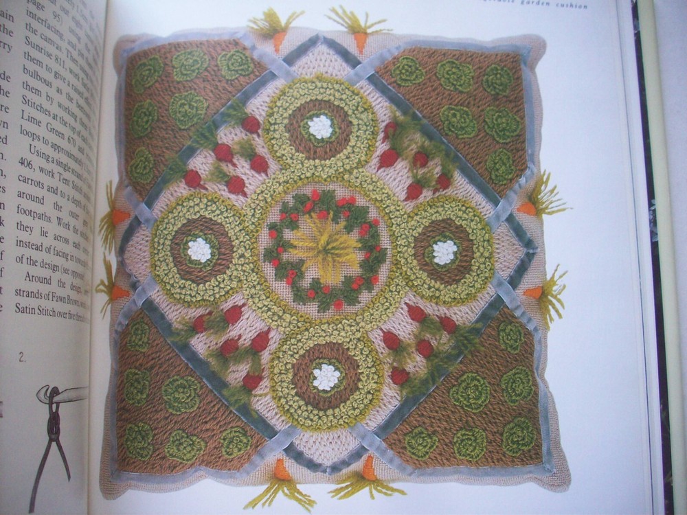 The Needlework Garden creative embroidery patterns instruction inspiration