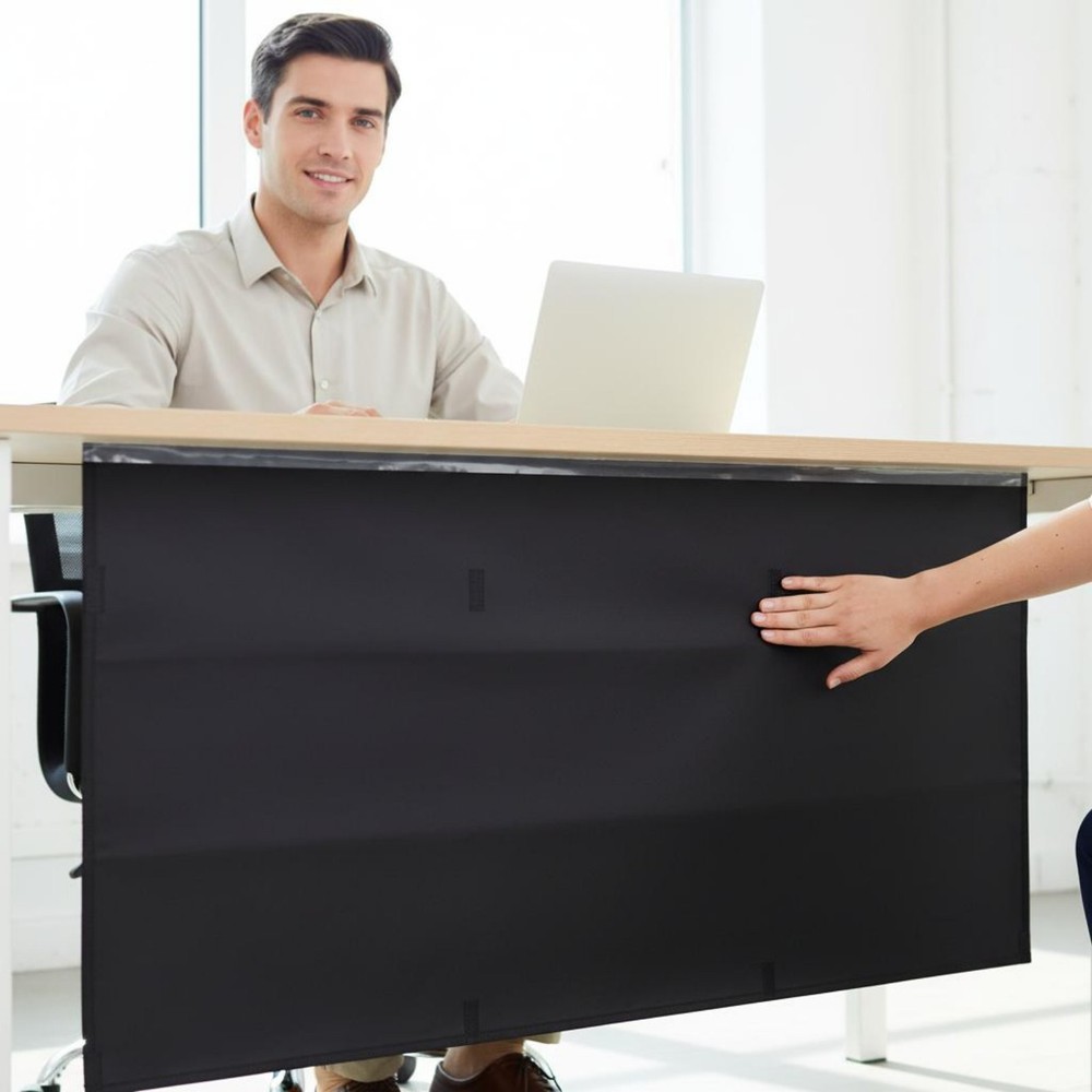 Desk Modesty Panel Wire Organizer Complimentary Installation Office Accessory