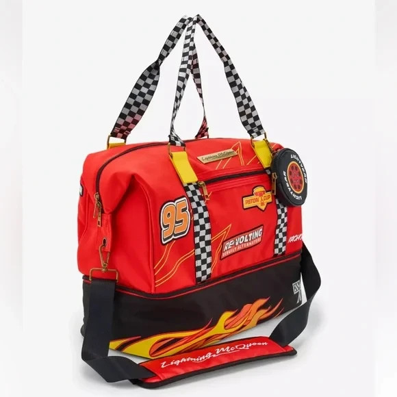 Disney Pixar Cars Lightning McQueen Icons Duffle Bag - BoxLunch Exclusive