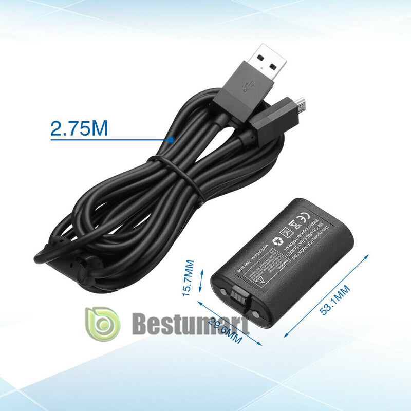 For Xbox One Wireless Controller Branded New Rechargeable Battery Pack 1400mAh