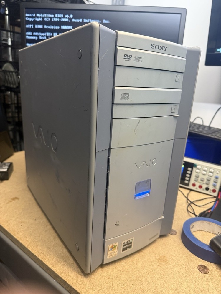Vintage Sony PCV-7753 Desktop Computer