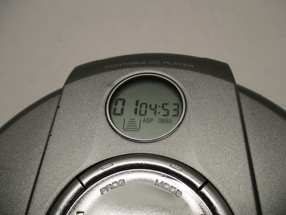 Vintage Coby Portable CD Player DBBS CX-CD355 Working With Controller