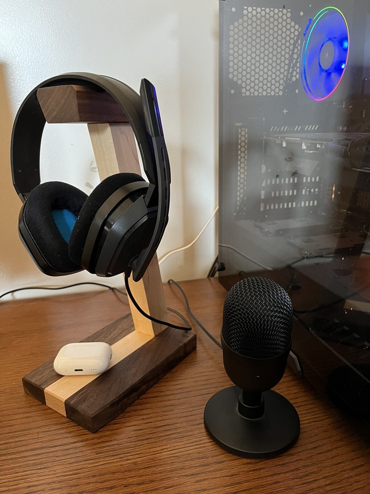 Headset | Headphone Stand Handmade - Computer Desk Organization