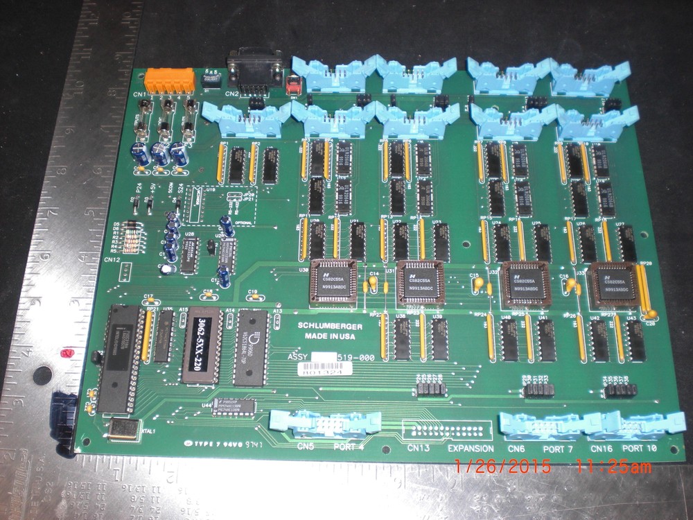 PCB Control Interface I/O Schlumberger Systems TLA 519-000