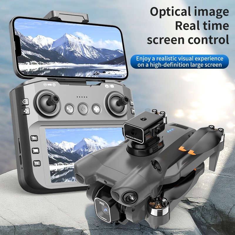 CS-25 Brushless Fold Drone, 360° Obstacle Avoidance RC Drone with Headless Mode