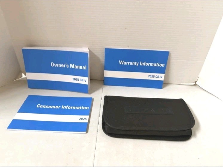 2025 HONDA CR-V OWNERS MANUAL SET OEM WITH CASE FREE SHIPPING