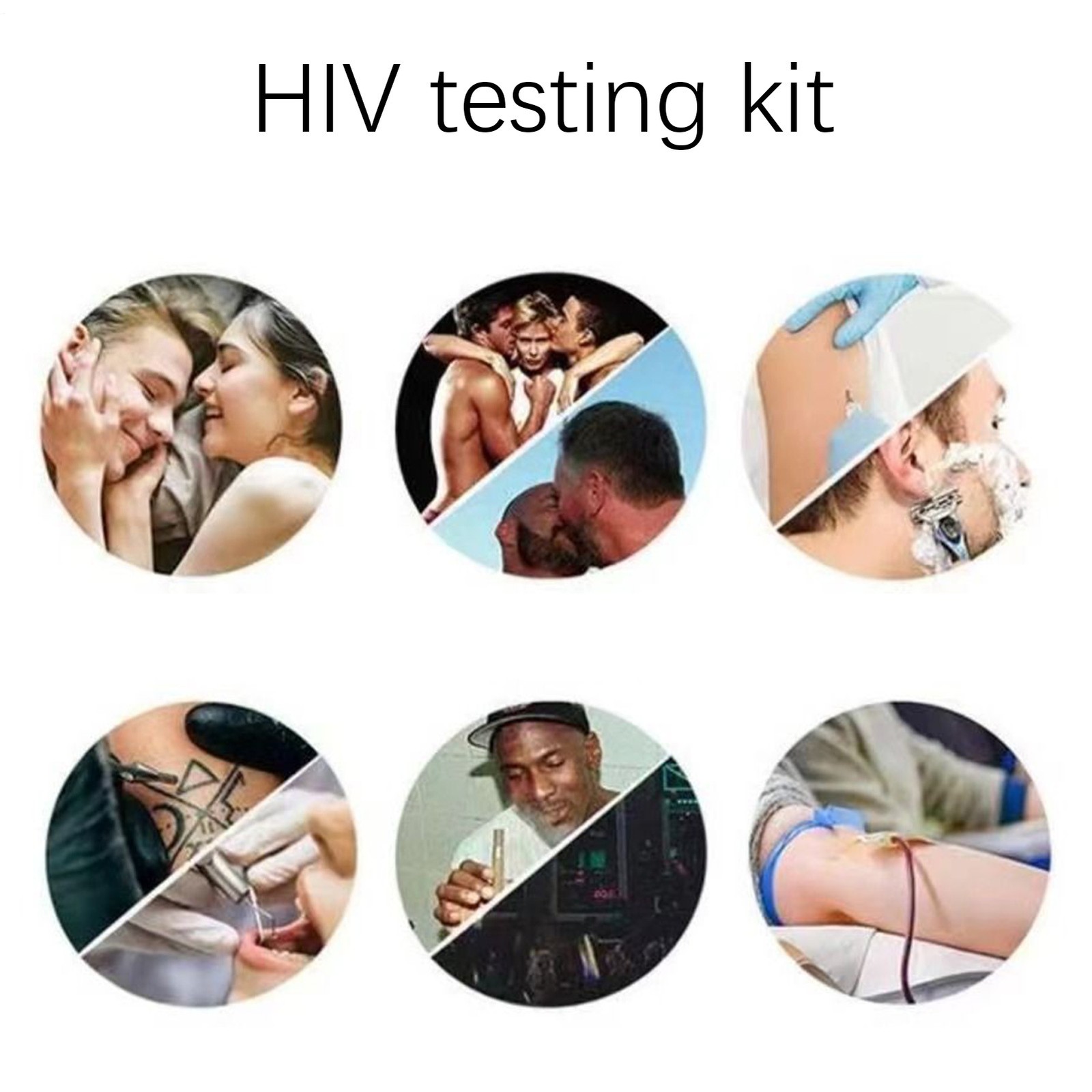 Hiv Test Kit At Home Blood Test Kit Easy Accurate Instant Rapid Testing Tool