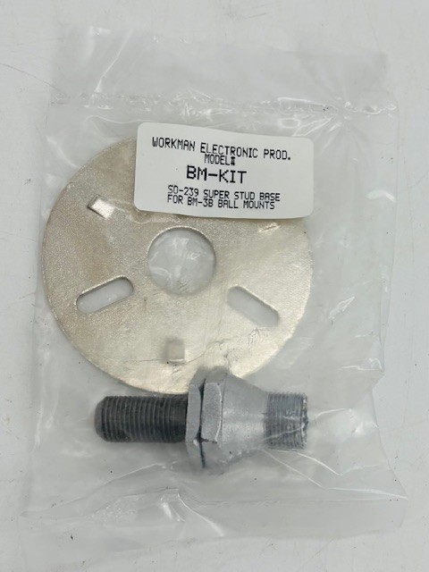 WORKMAN BM-KIT SUPER STUD BASE FOR BM-3B BALL MOUNTS