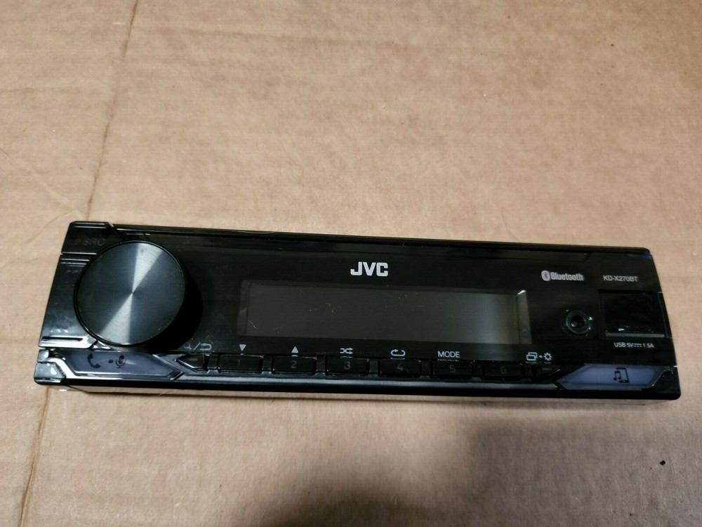 JVC KD-X270BT FACEPLATE ONLY TESTED