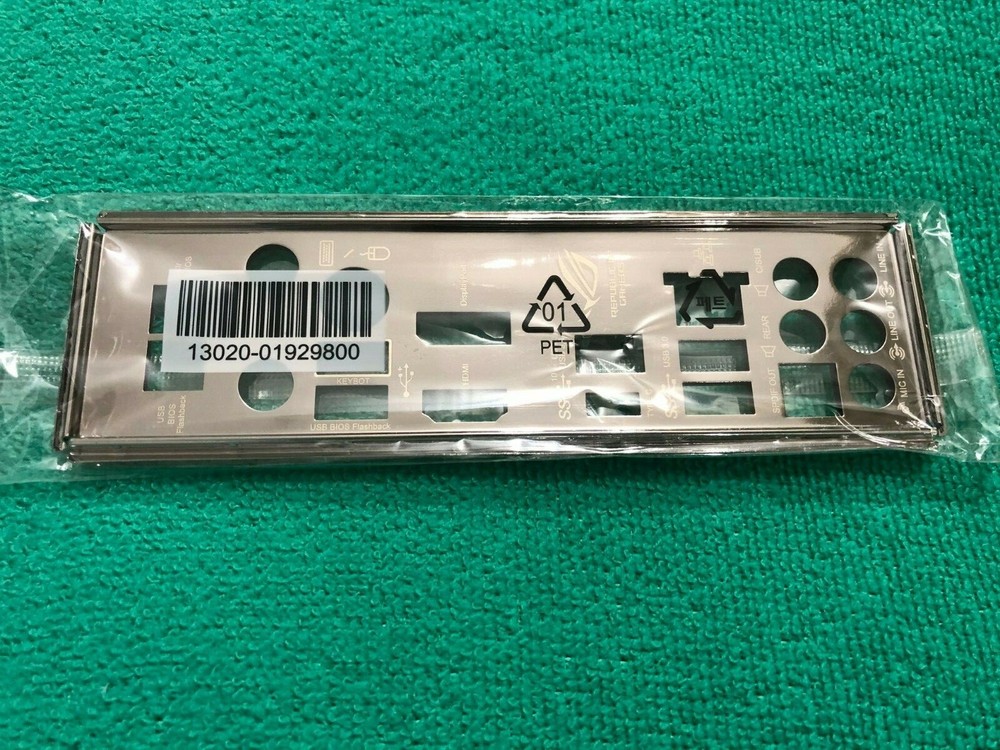 ASUS MAXIMUS VIII HERO ALPHA   io shield back plate ,Original