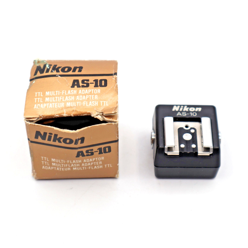 Original Nikon AS-10 TTL Multi-Flash Adapter in Box - 401