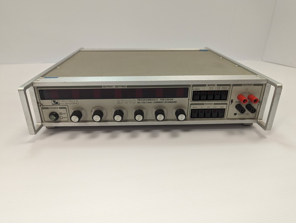 Valhalla Scientific 2701C Programmable Precision DC Voltage/Current Standard