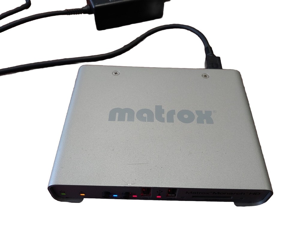Matrox Monarch HD MHD/I MG44190 HDMI live video streaming encoder TESTED