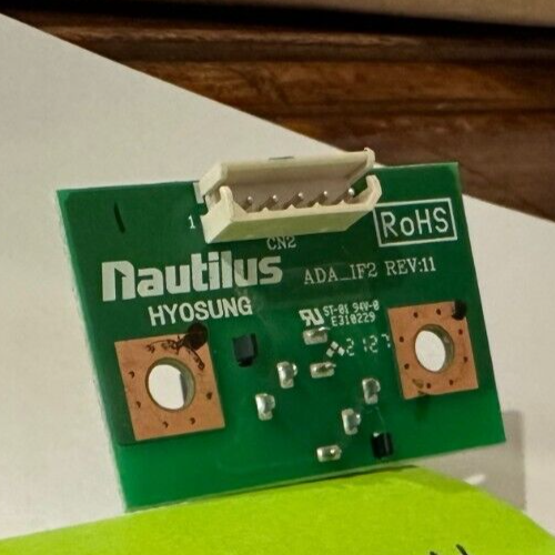 HYOSUNG ATM ADA HEADPHONE JACK WITHOUT BRACKET PART # S7590000004