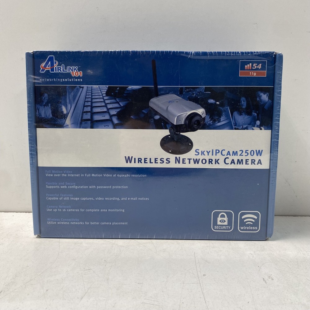 AirLink101 Camera SkyIPCam250W AIC250W Wireless Network Security