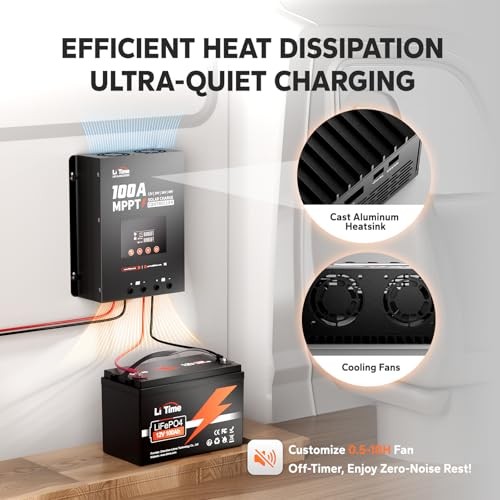 MPPT Solar Charge Controller (Bluetooth) - Solar Panel 48V100A MPPT Bluetooth