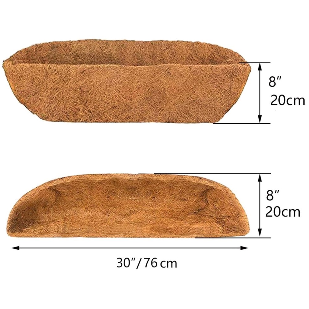 Set of 2 Replacement Coco Liners for 30" Planters