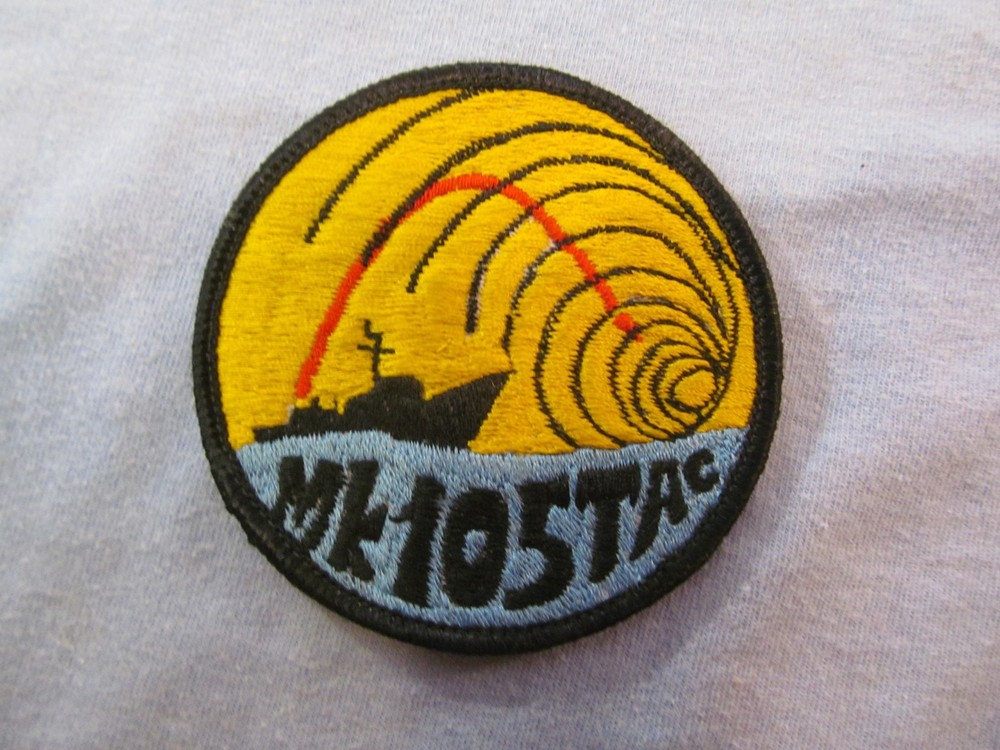 US NAVY MK-105 TAC  EMBROIDERED PATCH