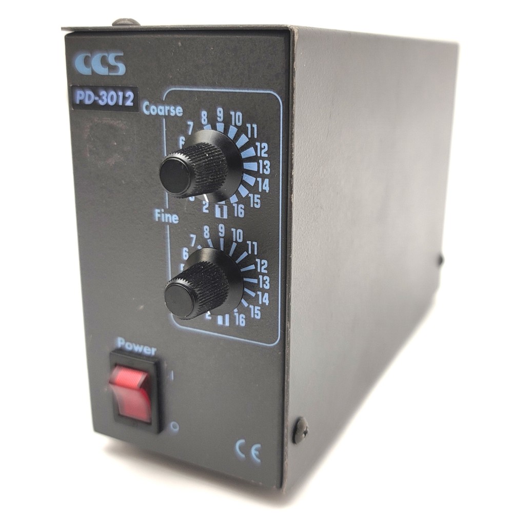 CCS PD-3012 2-Channel Digital Light Control Unit 120-240VAC, 12VDC Output