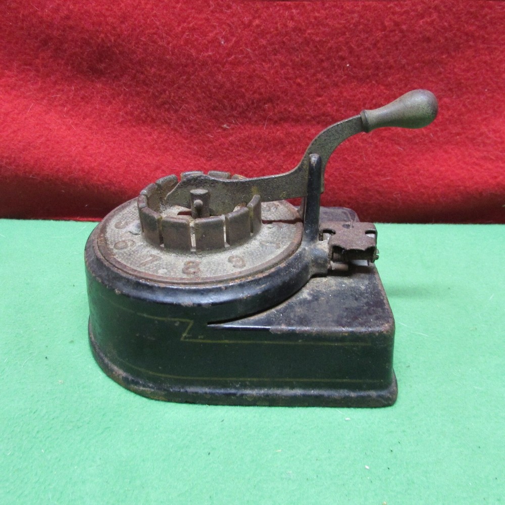 Vintage S&P Check Protector Cast Iron